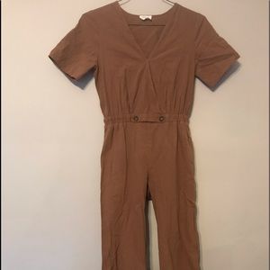 Tan Jumpsuit